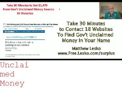 unclaimed Money En Español